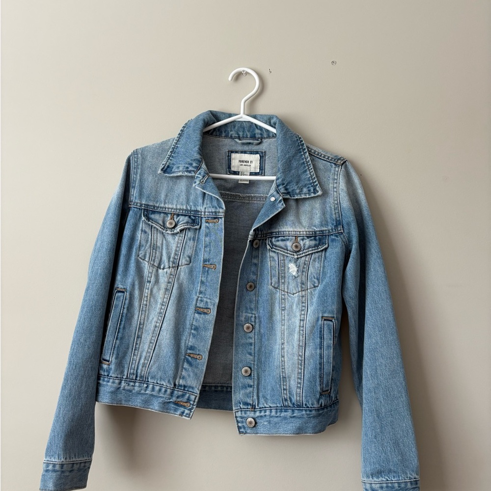Forever 21 Light Blue Denim Jacket
